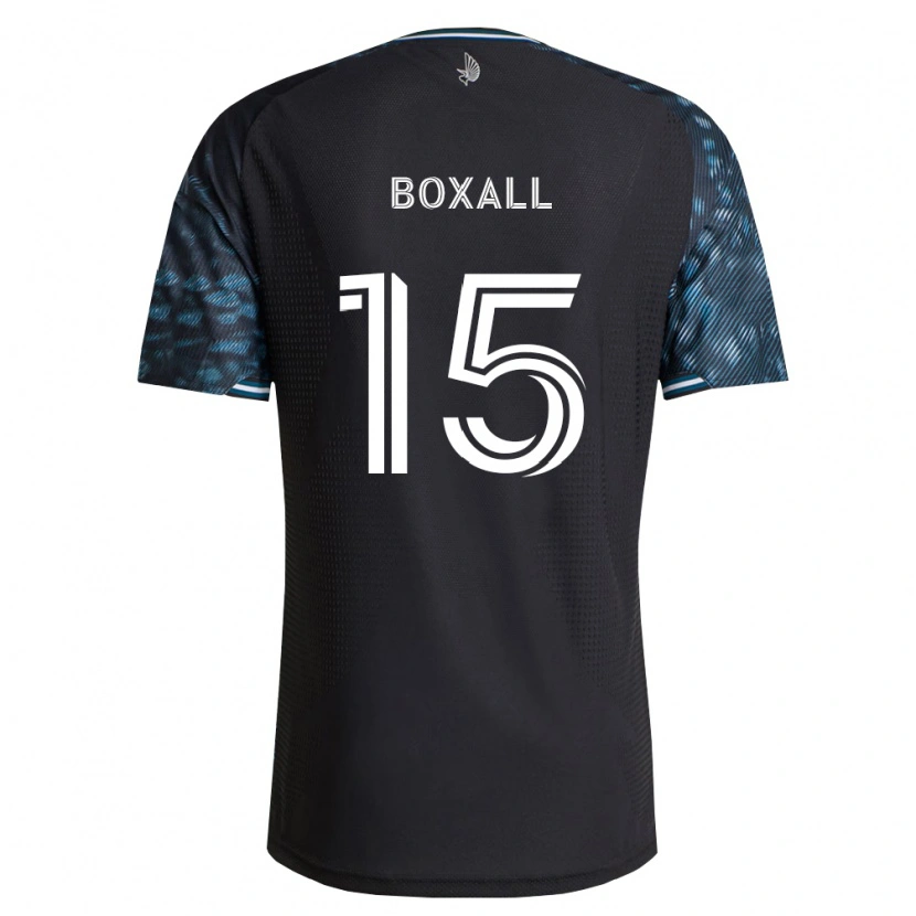 Danxen Women Michael Boxall #15 Black White Home Jersey 2026/27 T-Shirt