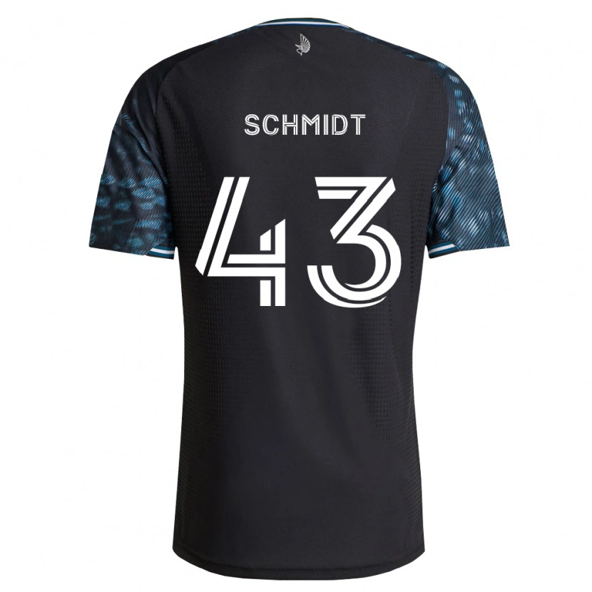 Danxen Women William Schmidt #43 Black White Home Jersey 2026/27 T-Shirt