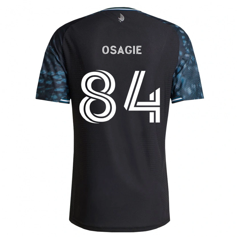 Danxen Women Nosazena Osagie #84 Black White Home Jersey 2026/27 T-Shirt