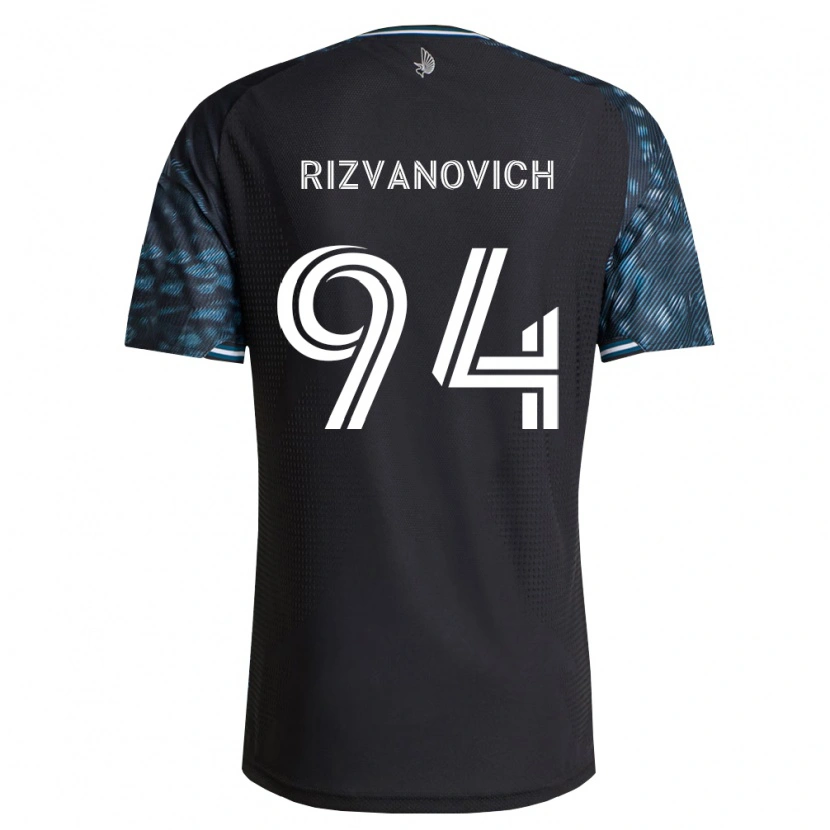 Danxen Women Kayne Rizvanovich #94 Black White Home Jersey 2026/27 T-Shirt