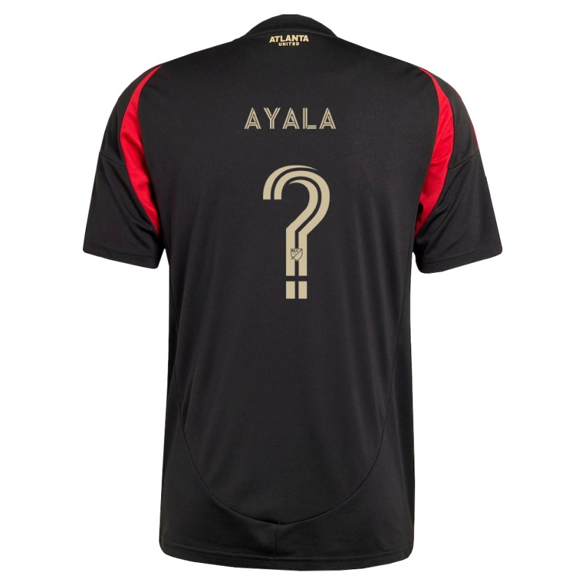 Danxen Women Josué Ayala #0 Black Red Home Jersey 2026/27 T-Shirt