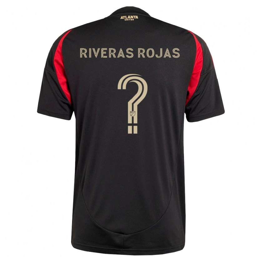 Danxen Women Gonzalo Riveras Rojas #0 Black Red Home Jersey 2026/27 T-Shirt
