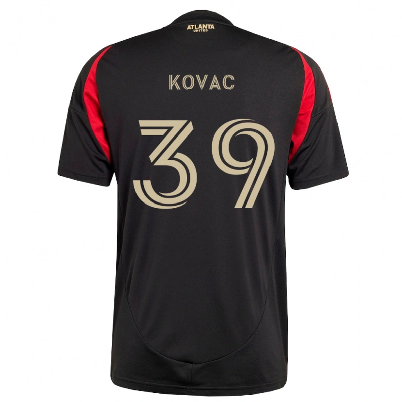 Danxen Women Arif Kovac #39 Black Red Home Jersey 2026/27 T-Shirt