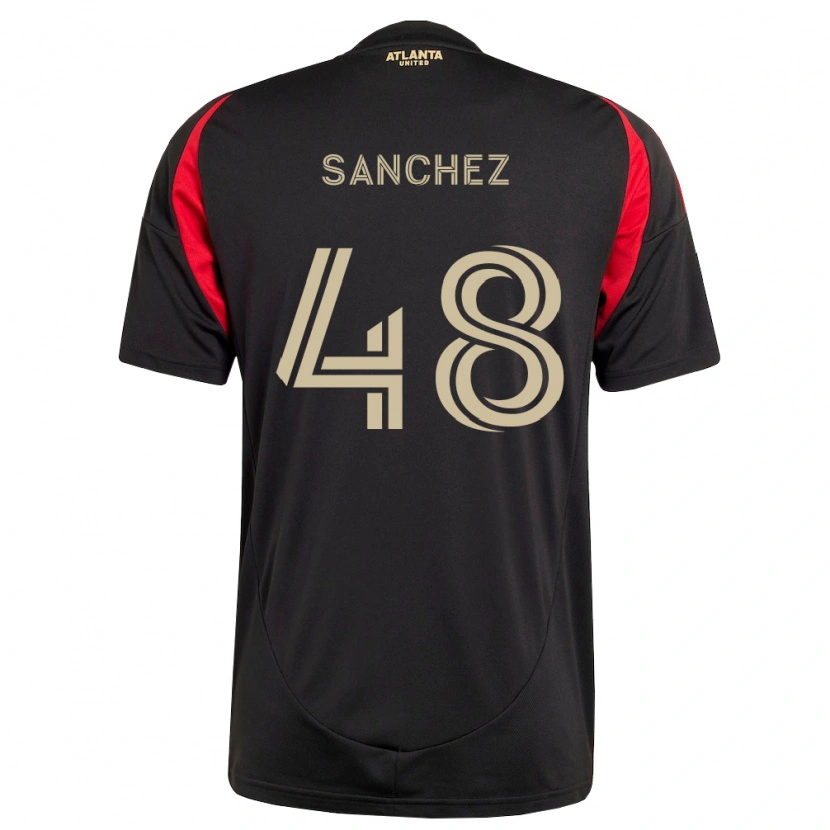 Danxen Women Cooper Sanchez #48 Black Red Home Jersey 2026/27 T-Shirt