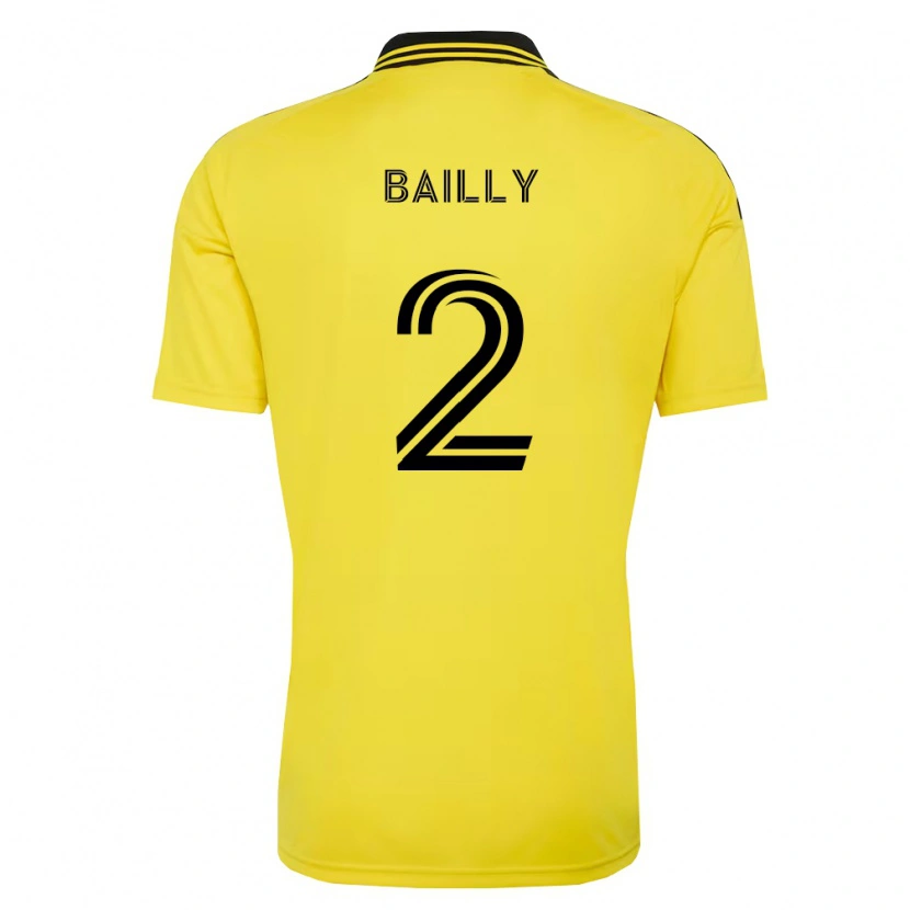 Danxen Women Eric Bailly #2 Yellow Black Home Jersey 2026/27 T-Shirt