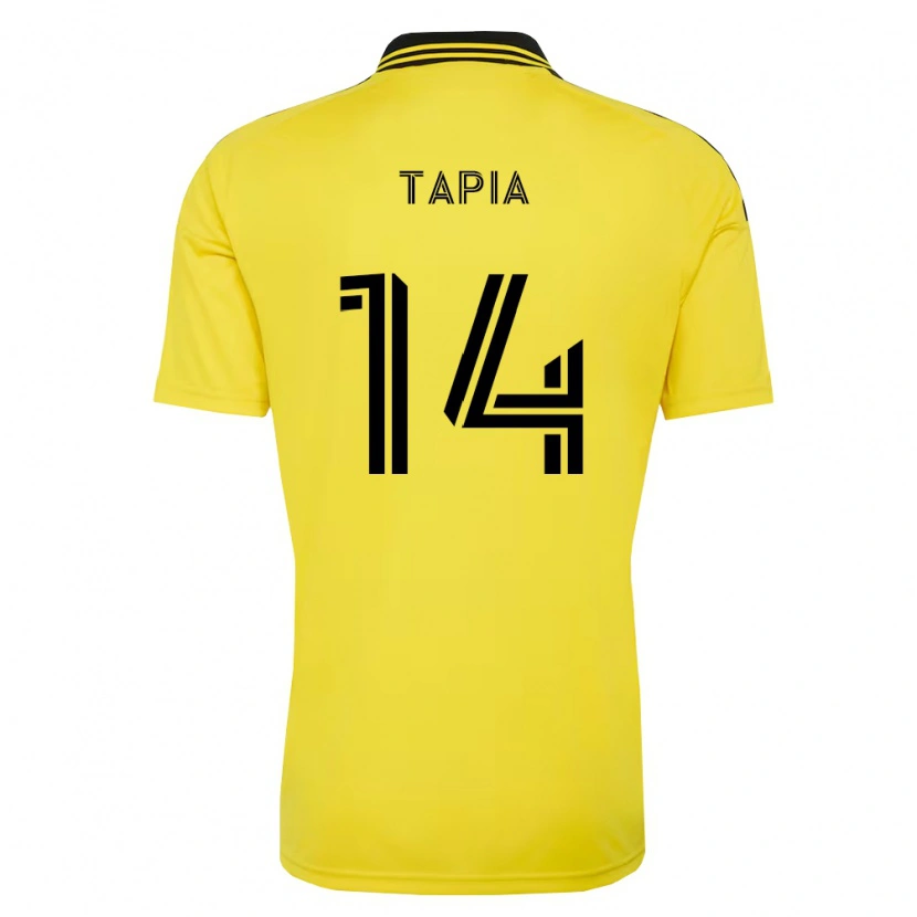 Danxen Women Gonzalo Tapia #14 Yellow Black Home Jersey 2026/27 T-Shirt
