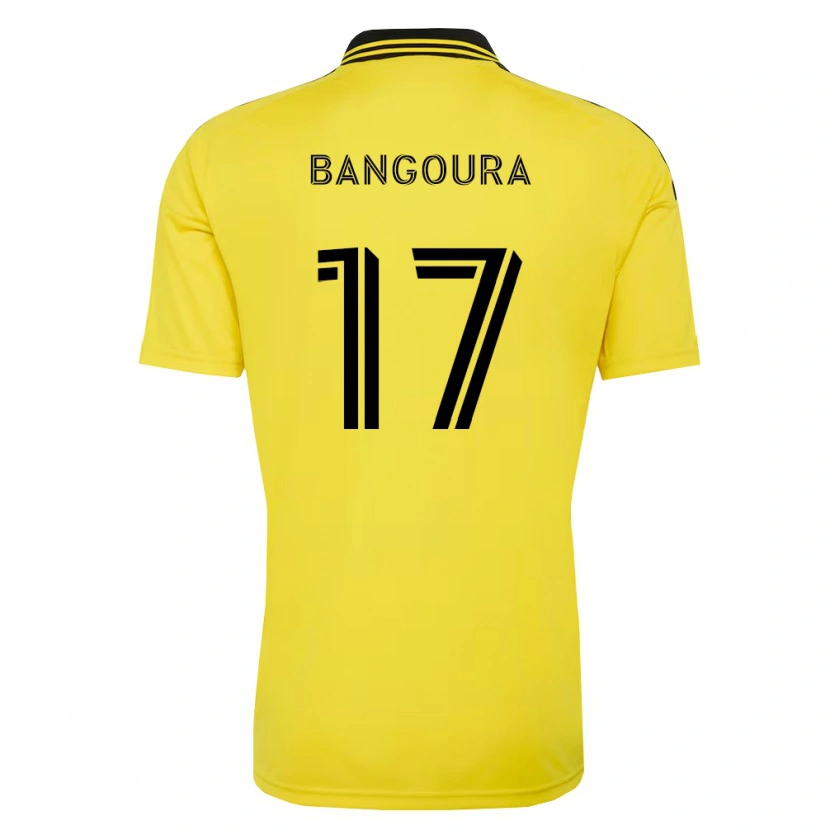 Danxen Women Sekou Bangoura #17 Yellow Black Home Jersey 2026/27 T-Shirt