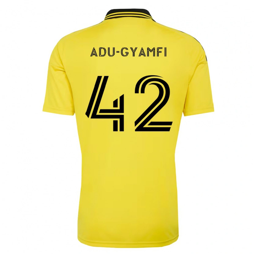 Danxen Women Brent Adu-Gyamfi #42 Yellow Black Home Jersey 2026/27 T-Shirt