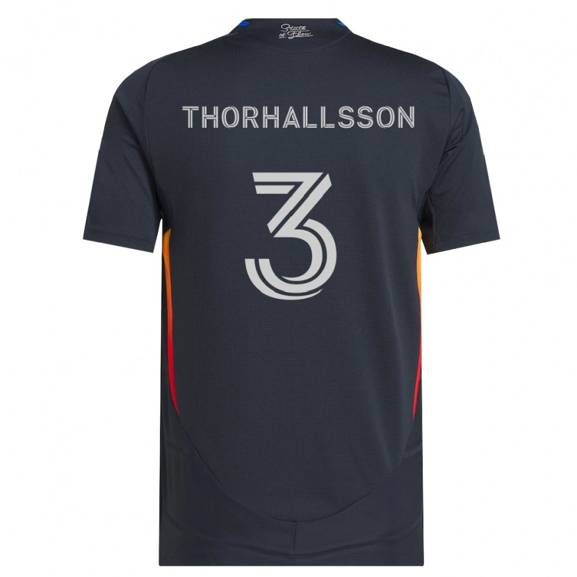 Danxen Women Dagur Dan Thórhallsson #3 Dark Gray Red Home Jersey 2026/27 T-Shirt