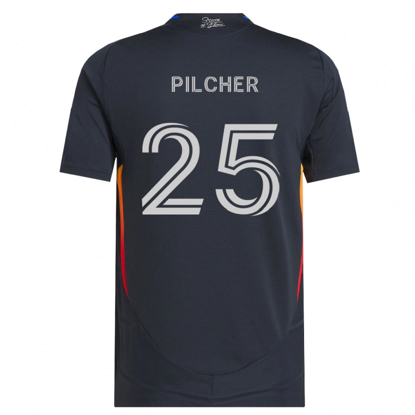 Danxen Women Ian Pilcher #25 Dark Gray Red Home Jersey 2026/27 T-Shirt