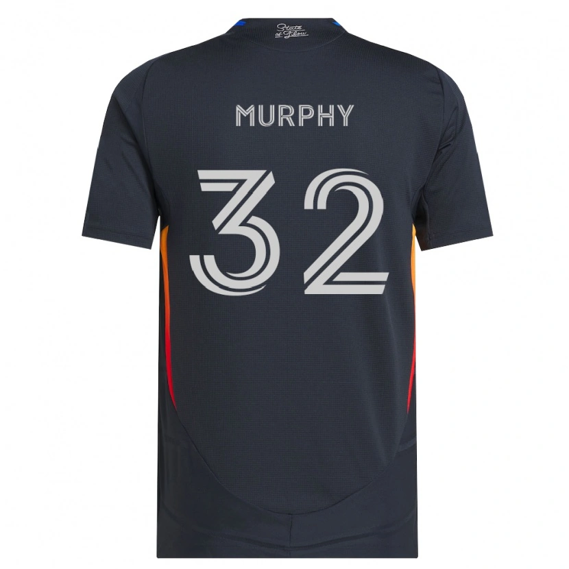 Danxen Women Ian Murphy #32 Dark Gray Red Home Jersey 2026/27 T-Shirt