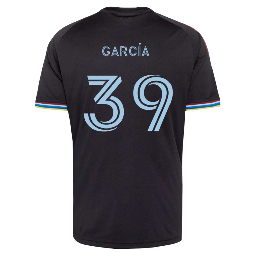 Danxen Women Luis García #39 Black Sky Blue Home Jersey 2026/27 T-Shirt
