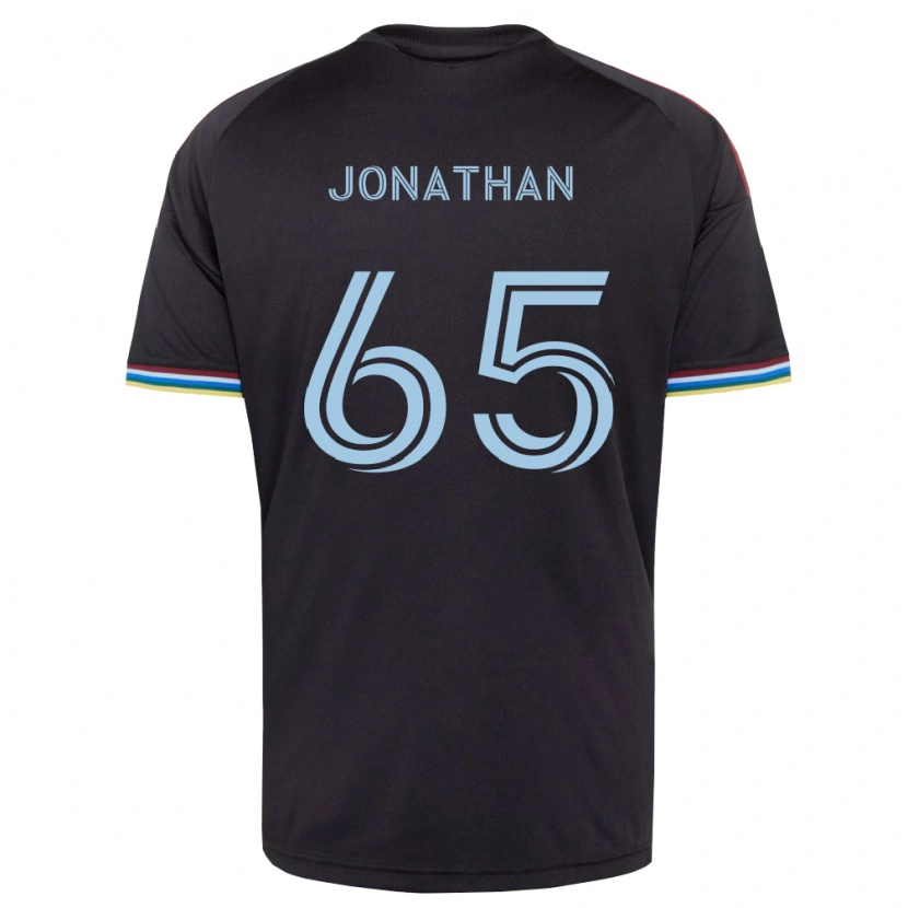 Danxen Women Jonathan De La Fuente #65 Black Sky Blue Home Jersey 2026/27 T-Shirt