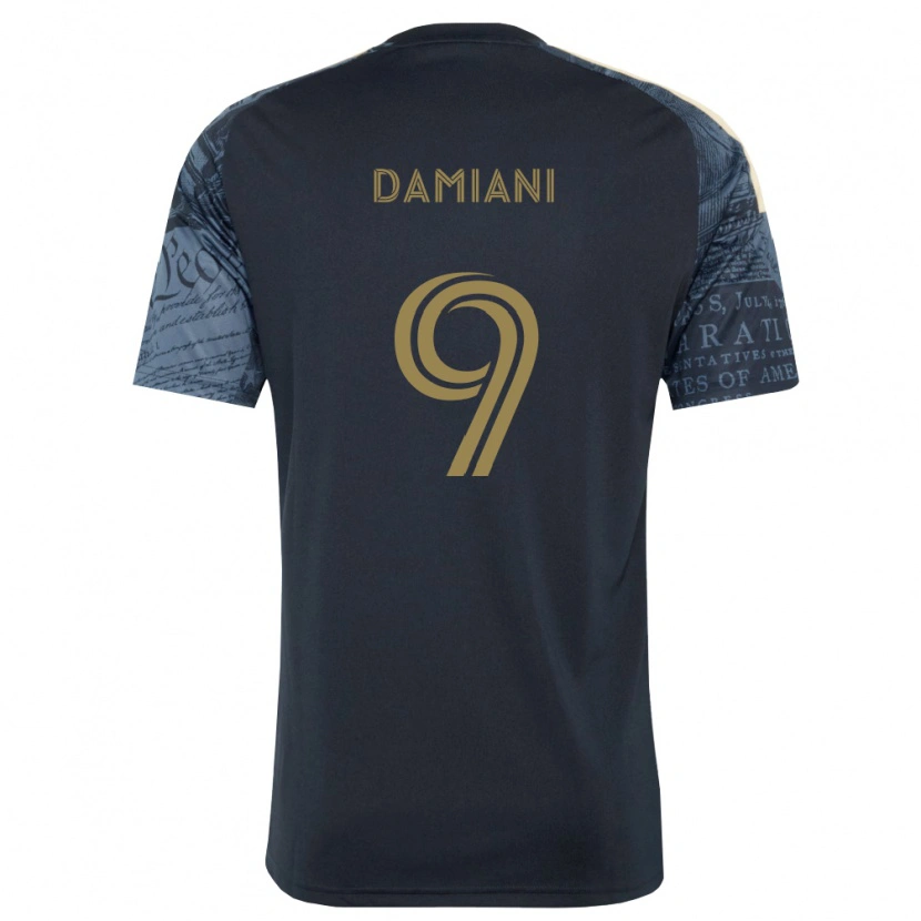 Danxen Women Bruno Damiani #9 Navy Blue Brown Home Jersey 2026/27 T-Shirt