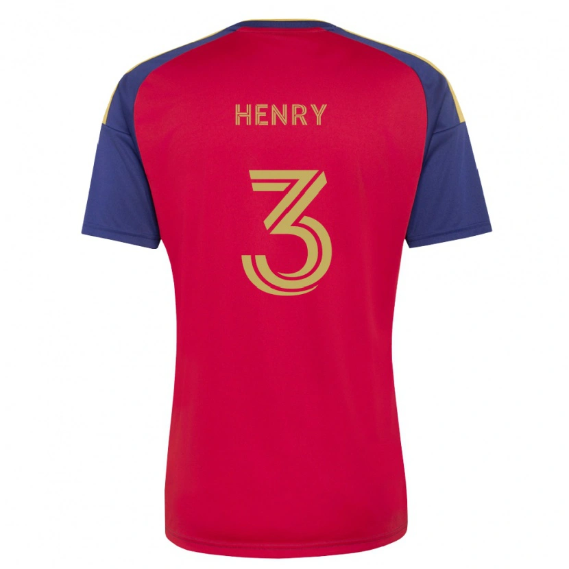 Danxen Women Kobi Henry #3 Royal Blue Brown Red Home Jersey 2026/27 T-Shirt
