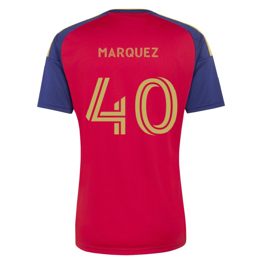 Danxen Women Omar Marquez #40 Royal Blue Brown Red Home Jersey 2026/27 T-Shirt