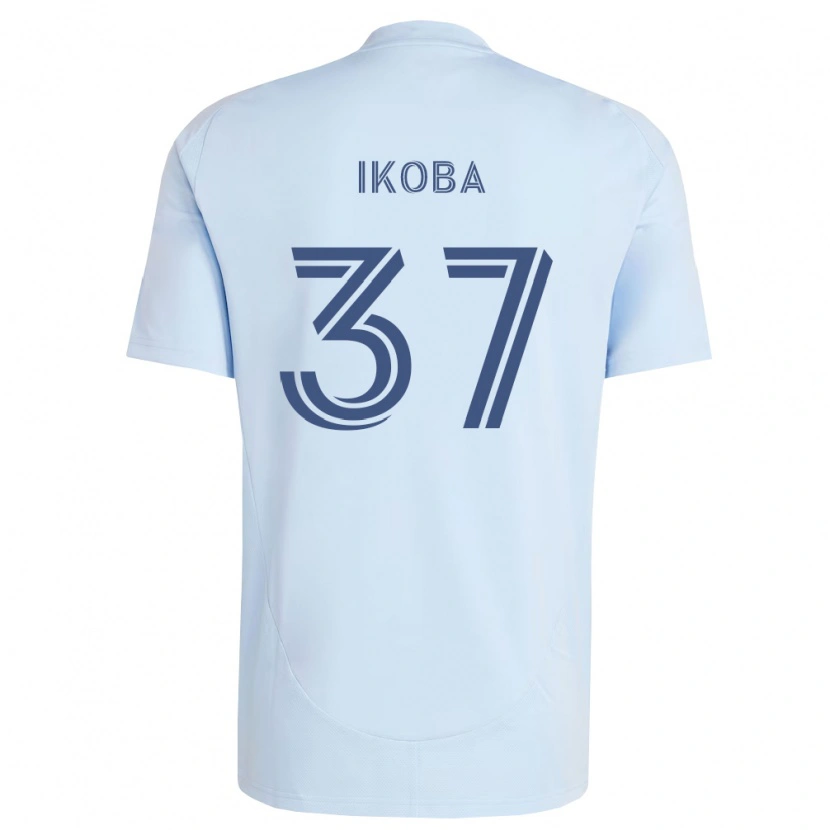 Danxen Women Tega Ikoba #37 Light Blue Light Grey Home Jersey 2026/27 T-Shirt