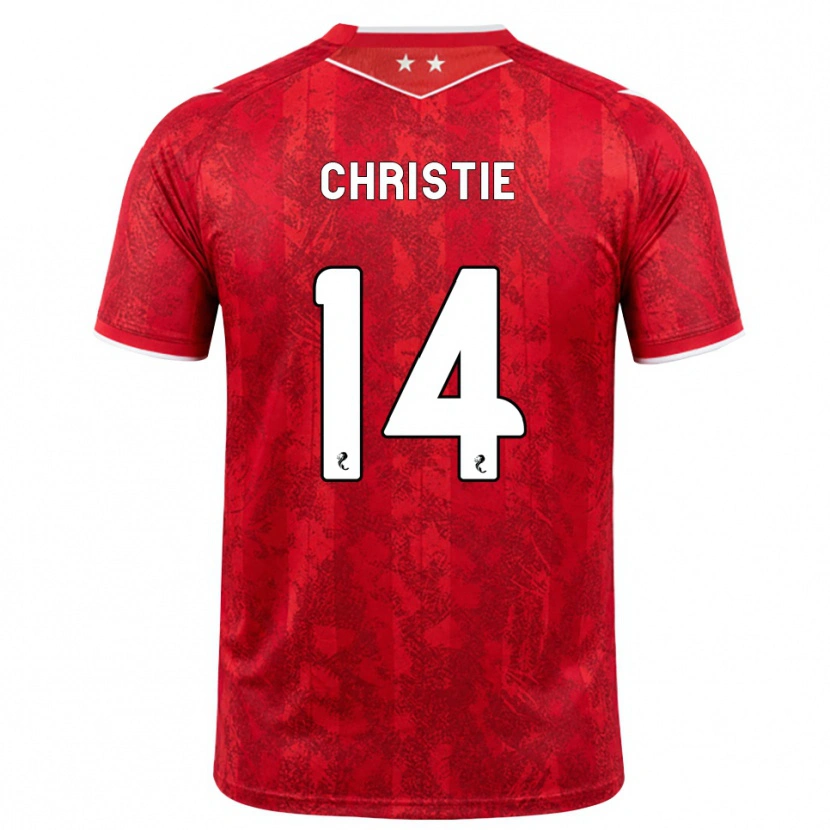 Danxen Women Mya Christie #14 Red White Home Jersey 2026/27 T-Shirt