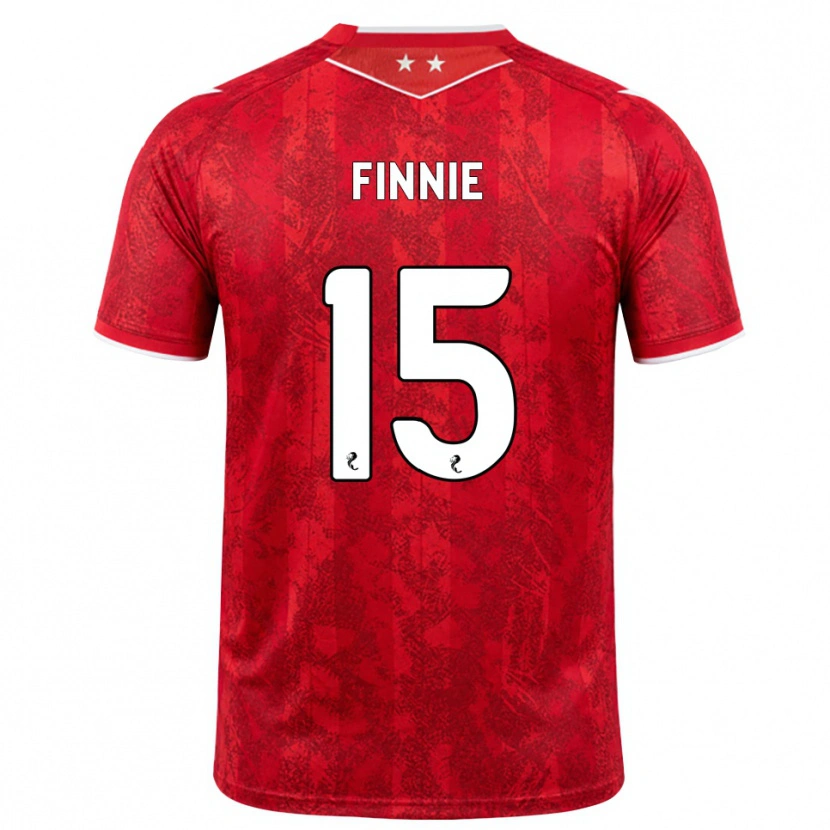 Danxen Women Maddison Finnie #15 Red White Home Jersey 2026/27 T-Shirt