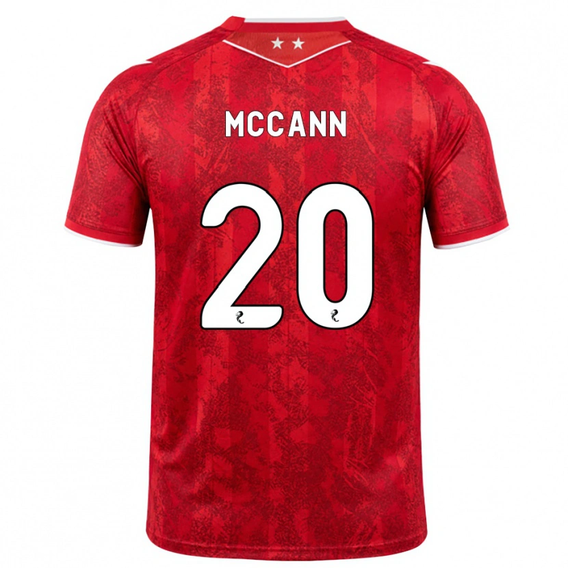 Danxen Women Annalisa Mccann #20 Red White Home Jersey 2026/27 T-Shirt