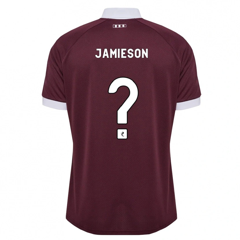 Danxen Women Finlay Jamieson #0 Burgundy White Home Jersey 2026/27 T-Shirt