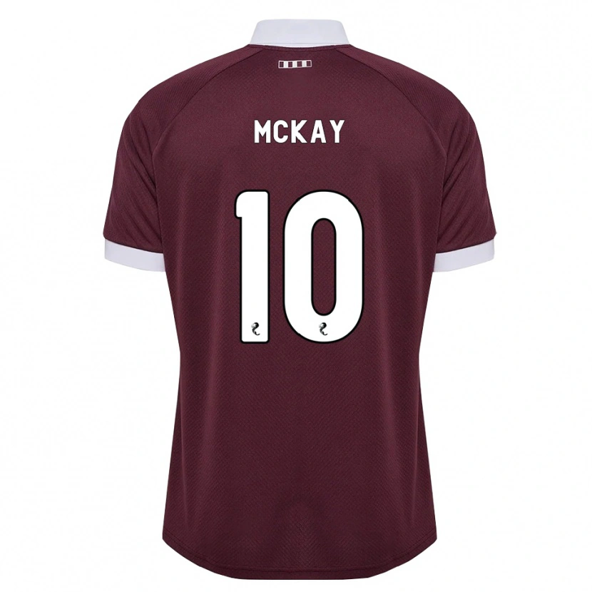 Danxen Women Barrie Mckay #10 Burgundy White Home Jersey 2026/27 T-Shirt