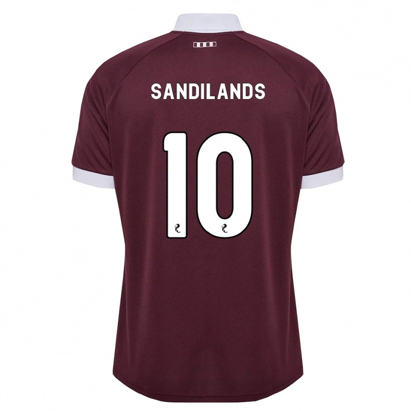 Danxen Women Callum Sandilands #10 Burgundy White Home Jersey 2026/27 T-Shirt
