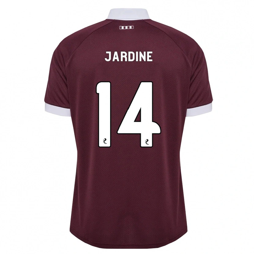 Danxen Women Kayla Jardine #14 Burgundy White Home Jersey 2026/27 T-Shirt
