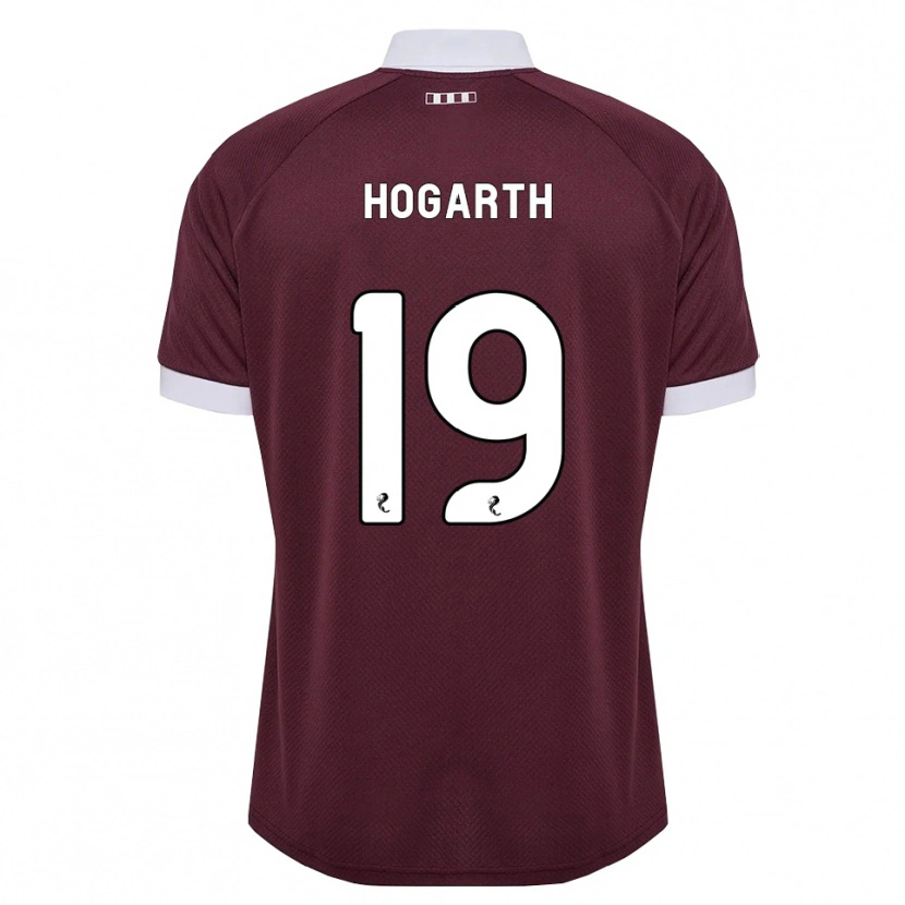 Danxen Women Taylor Hogarth #19 Burgundy White Home Jersey 2026/27 T-Shirt