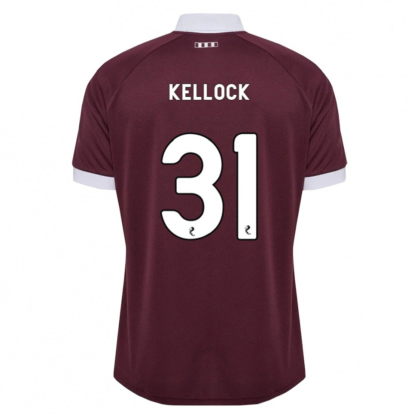 Danxen Women Peter Kellock #31 Burgundy White Home Jersey 2026/27 T-Shirt