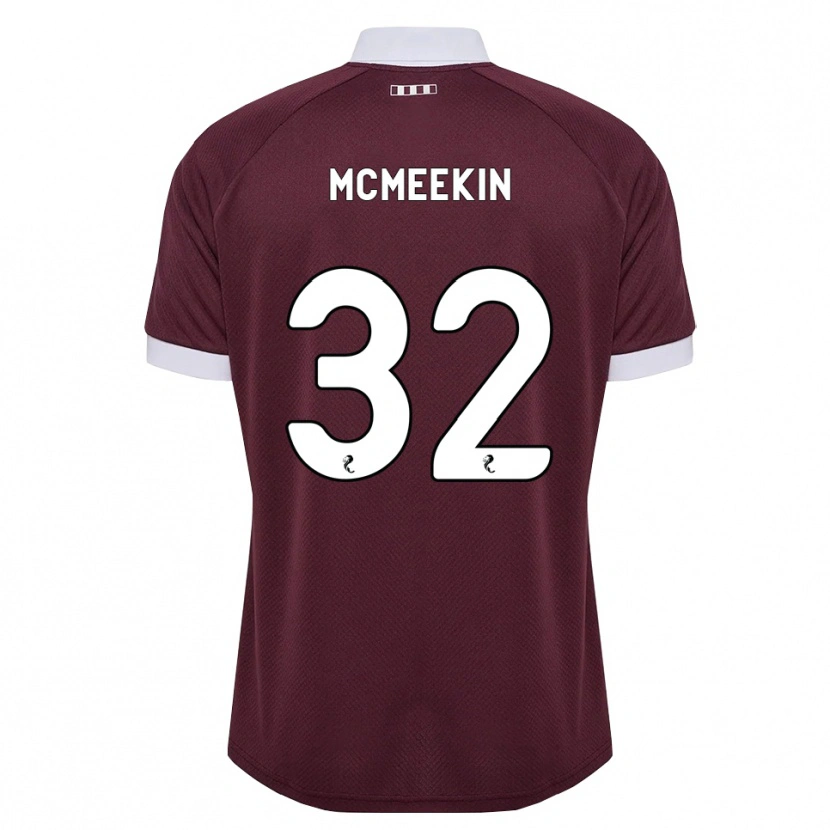 Danxen Women Keir Mcmeekin #32 Burgundy White Home Jersey 2026/27 T-Shirt