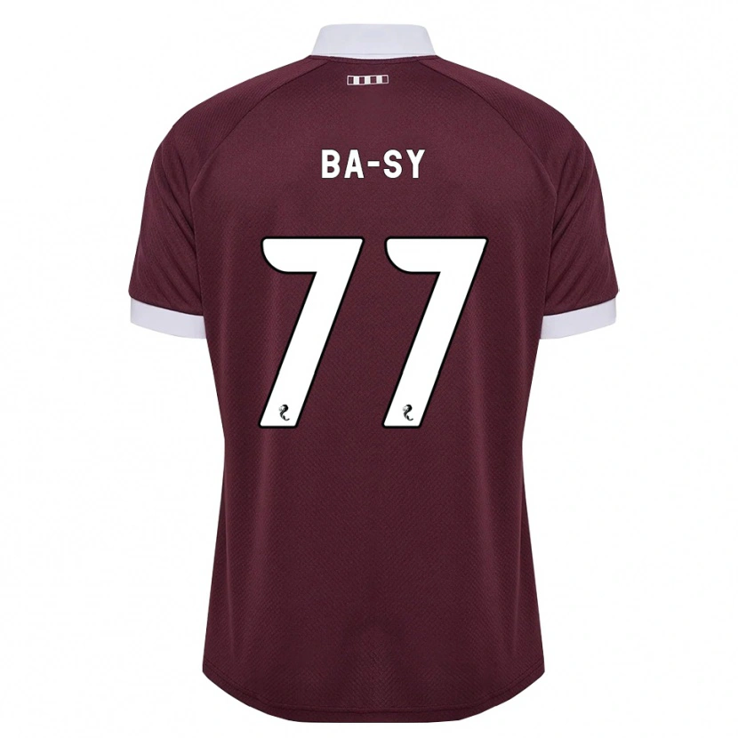 Danxen Women Amadou Ba-Sy #77 Burgundy White Home Jersey 2026/27 T-Shirt