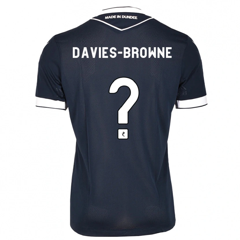 Danxen Women Tobias Davies-Browne #0 Midnightblue White Home Jersey 2026/27 T-Shirt
