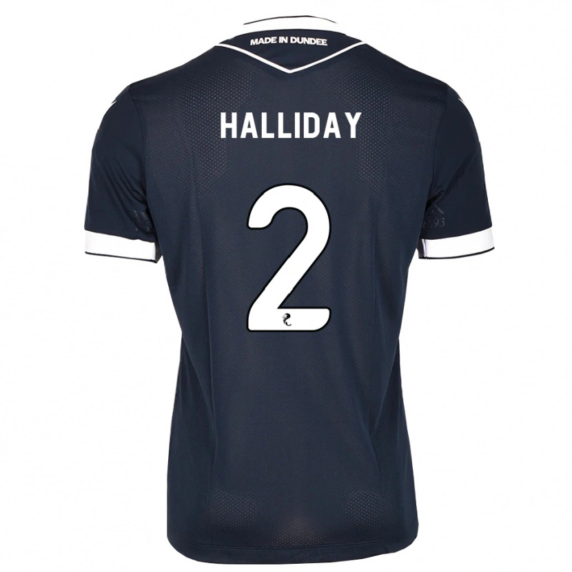 Danxen Women Brad Halliday #2 Midnightblue White Home Jersey 2026/27 T-Shirt