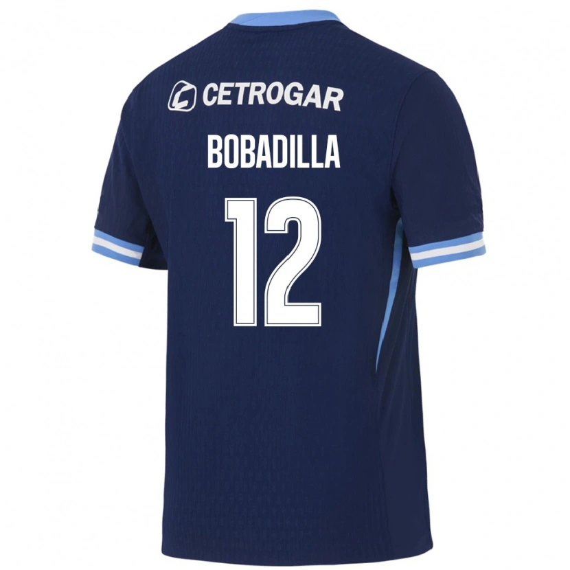 Danxen Women Alicia Bobadilla #12 Royal Blue Light Blue White Away Jersey 2026/27 T-Shirt