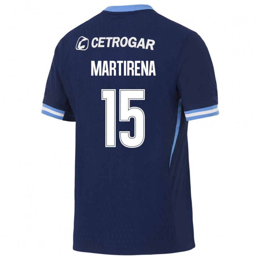 Danxen Women Gastón Martirena #15 Royal Blue Light Blue White Away Jersey 2026/27 T-Shirt
