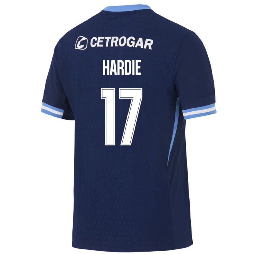 Danxen Women Tamara Hardie #17 Royal Blue Light Blue White Away Jersey 2026/27 T-Shirt