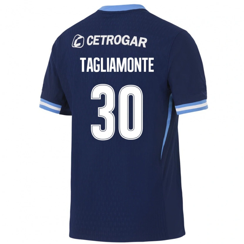 Danxen Women Matías Tagliamonte #30 Royal Blue Light Blue White Away Jersey 2026/27 T-Shirt