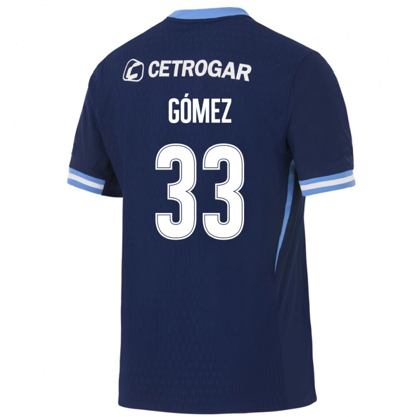 Danxen Women Rocío Gómez #33 Royal Blue Light Blue White Away Jersey 2026/27 T-Shirt