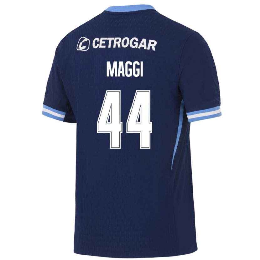Danxen Women Ivan Maggi #44 Royal Blue Light Blue White Away Jersey 2026/27 T-Shirt
