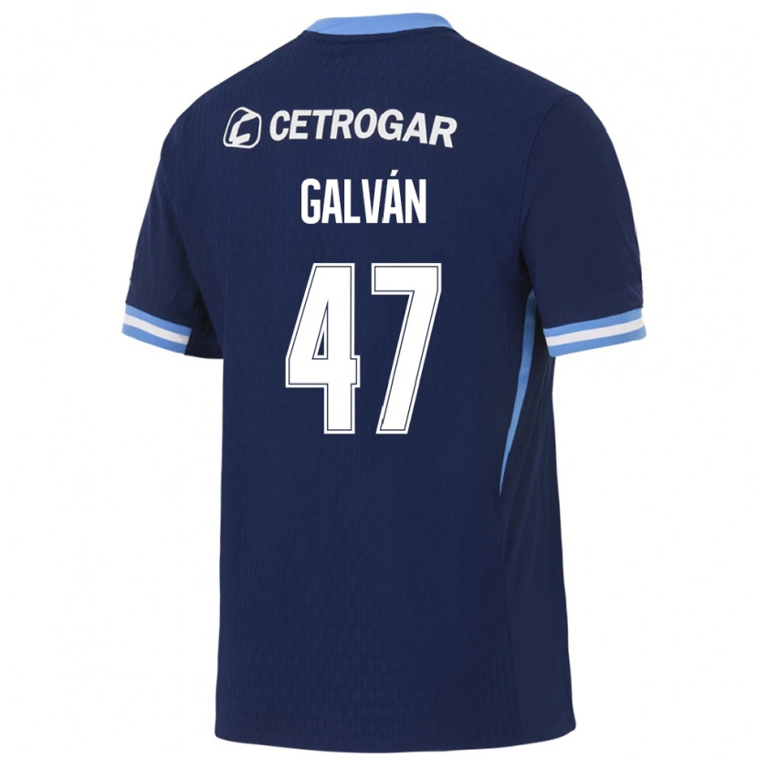 Danxen Women Ignacio Galvan #47 Royal Blue Light Blue White Away Jersey 2026/27 T-Shirt