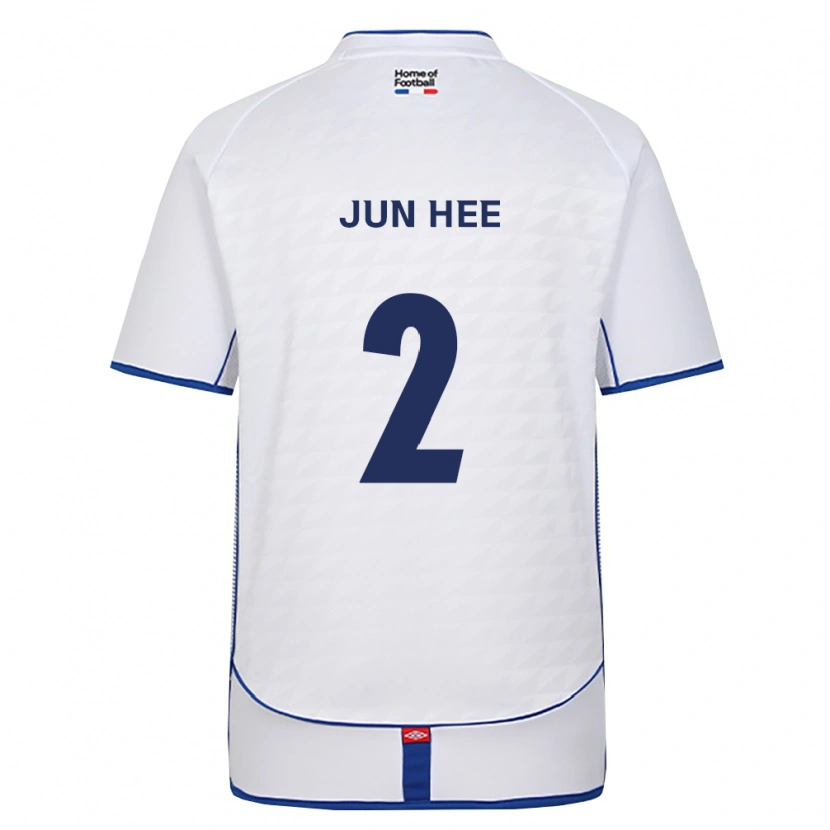 Danxen Women Jun-Hee Park #2 Black White Red Away Jersey 2026/27 T-Shirt