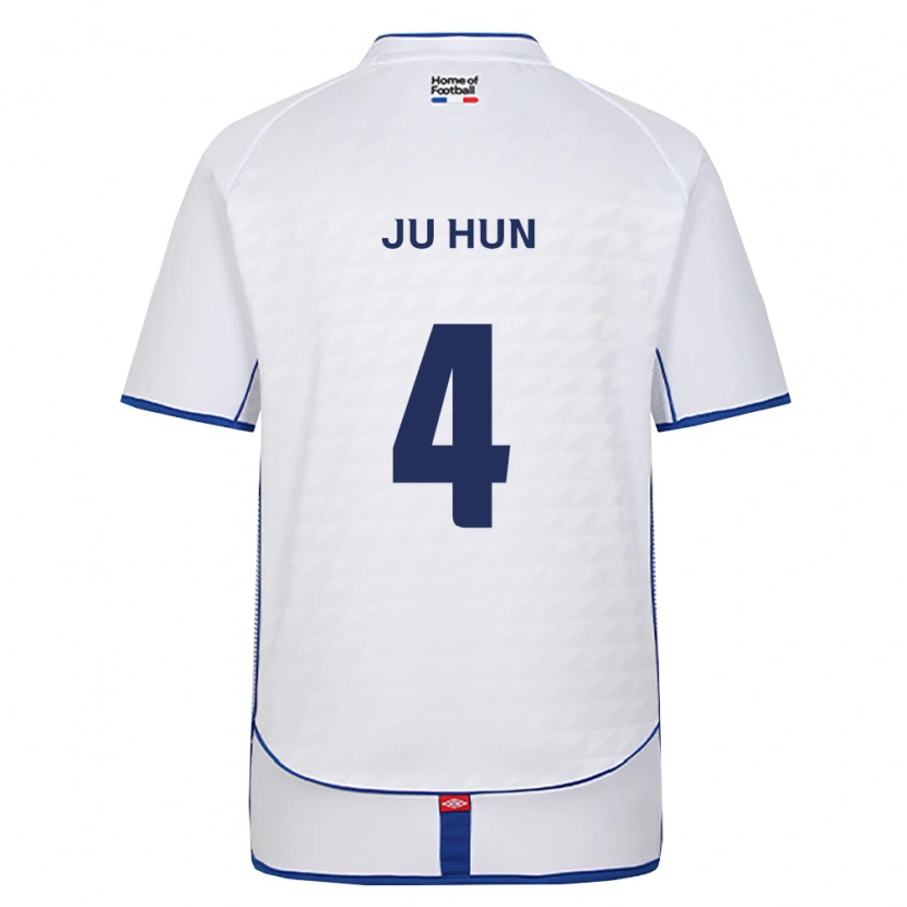 Danxen Women Ju-Hun Song #4 Black White Red Away Jersey 2026/27 T-Shirt