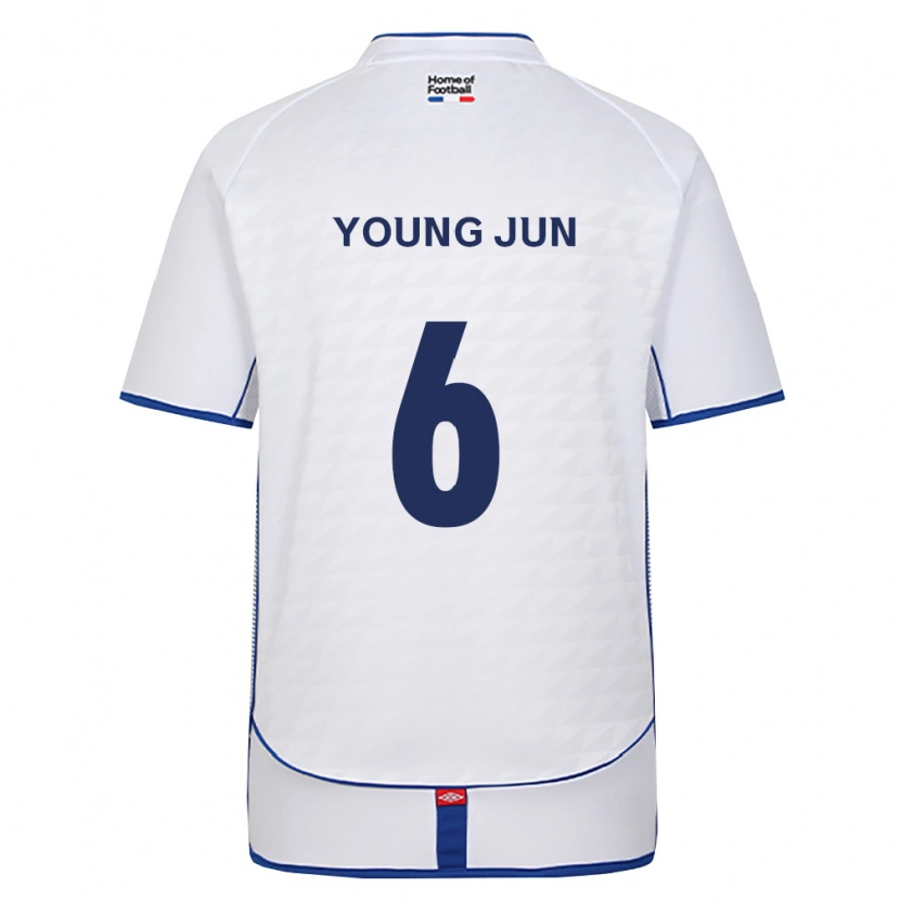 Danxen Women Young-Jun Choi #6 Black White Red Away Jersey 2026/27 T-Shirt