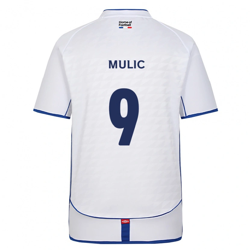 Danxen Women Fejsal Mulic #9 Black White Red Away Jersey 2026/27 T-Shirt