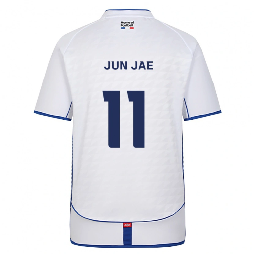 Danxen Women Jun-Jae Lee #11 Black White Red Away Jersey 2026/27 T-Shirt