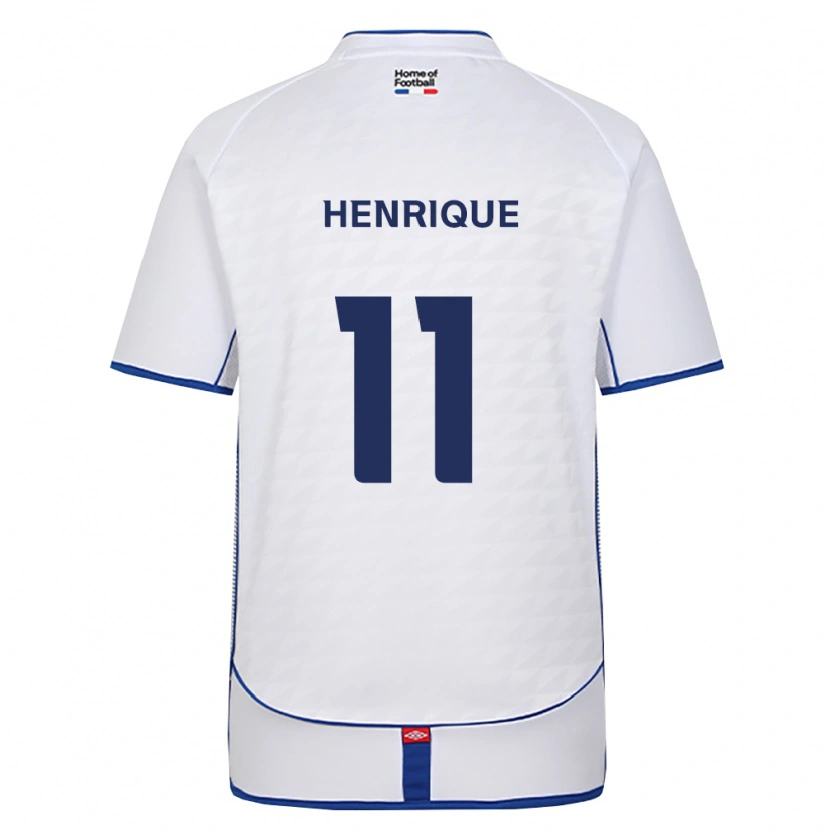 Danxen Women Paulo Henrique #11 Black White Red Away Jersey 2026/27 T-Shirt