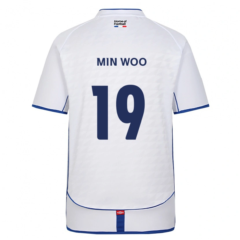 Danxen Women Min-Woo Kim #19 Black White Red Away Jersey 2026/27 T-Shirt