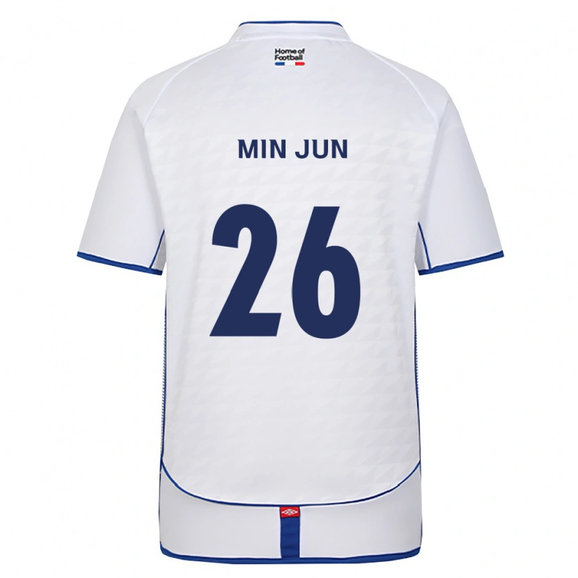 Danxen Women Min-Jun Kim #26 Black White Red Away Jersey 2026/27 T-Shirt