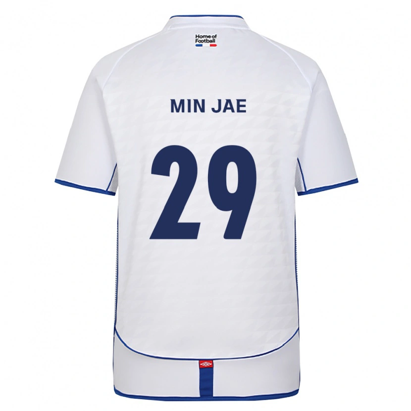 Danxen Women Min-Jae Kim #29 Black White Red Away Jersey 2026/27 T-Shirt